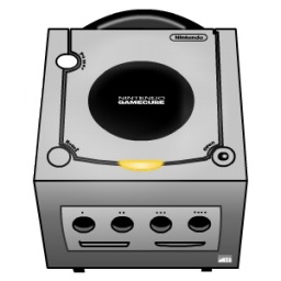 Gamecube silver Icon, Gamecube silver,Console,Game