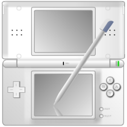 Nintendo DS with pen Icon, Nintendo DS with pen,Console,Game