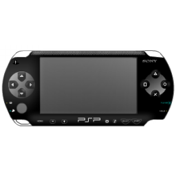 PSP black Icon, PSP black,Console,Game