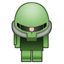 Zaku MS 06F Icon, Zaku MS 06F,Gundam Mobile Fortune,Game,
