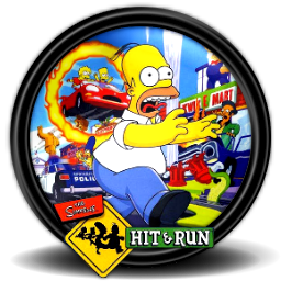 The Simpsons Hit Run 1 Icon, The Simpsons Hit Run 1,Mega Games Pack 27,Game