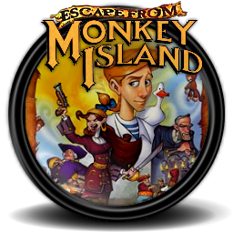 Escape from Monkey Island 1 Icon, Escape from Monkey Island 1,Mega Games Pack 29,Game