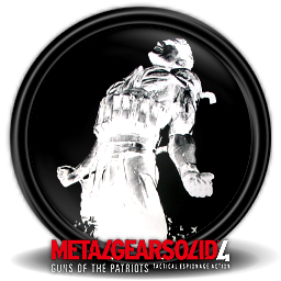 Metal Gear Solid 4 GOTP 4 Icon, Metal Gear Solid 4 GOTP 4,Mega Games Pack 29,Game