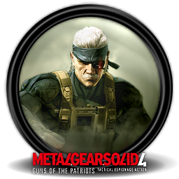 Metal Gear Solid 4 GOTP 8 Icon, Metal Gear Solid 4 GOTP 8,Mega Games Pack 29,Game