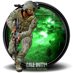 Call of Duty 4 MW Multiplayer new 3 Icon, Call of Duty 4 MW Multiplayer new 3,Mega Games Pack 30,Game