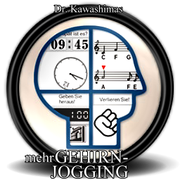 Dr Kawashimas mehr Gehirn Jogging 2 Icon, Dr Kawashimas mehr Gehirn Jogging 2,Mega Games Pack 32,Game