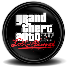 GTA IV Lost and Damned 4 Icon, GTA IV Lost and Damned 4,Mega Games Pack 34,Game