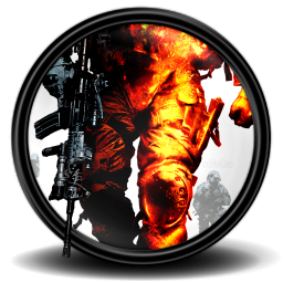 Battlefield Bad Company 2 7 Icon, Battlefield Bad Company 2 7,Mega Games Pack 35,Game