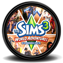 The Sims 3 World Adventures 2 Icon, The Sims 3 World Adventures 2,Mega Games Pack 36,Game