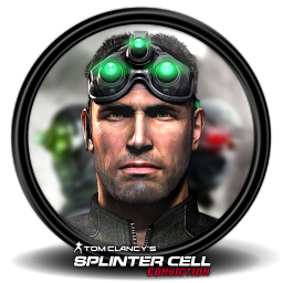 Splinter Cell Conviction SamFisher 3 Icon, Splinter Cell Conviction SamFisher 3,Mega Games Pack 38,Game