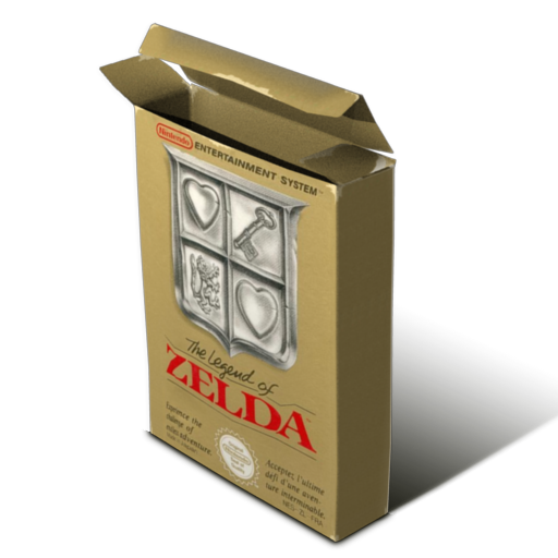 Box Zelda Icon, Box Zelda,Nes,Game