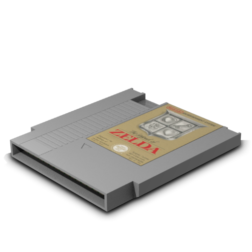 Cartouche Zelda Icon, Cartouche Zelda,Nes,Game