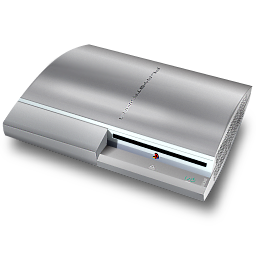 White PS3 Icon, White PS3,Play Station 3,Game,