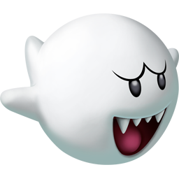 Boo Icon, Boo,Super Mario 1,Game