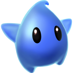Luma Blue Icon, Luma Blue,Super Mario 1,Game