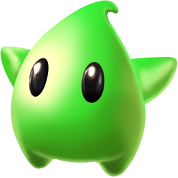 Luma Green Icon, Luma Green,Super Mario 1,Game