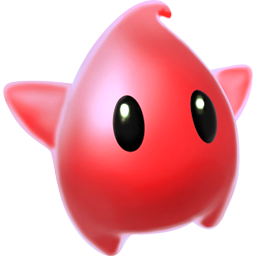 Luma Red Icon, Luma Red,Super Mario 1,Game