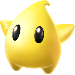 Luma Yellow Icon, Luma Yellow,Super Mario 1,Game