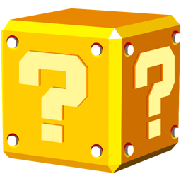 Question Block Icon, Question Block,Super Mario 1,Game
