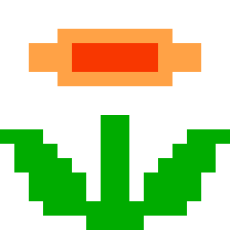 Retro Flower Fire Icon, Retro Flower Fire,Super Mario 1,Game