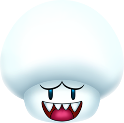 Boo Mushroom Icon, Boo Mushroom,Super Mario,Game,