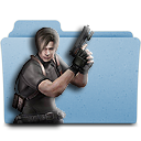 VGC RE4 LeonKennedy Icon, VGC RE4 LeonKennedy,Video Games Characters - Icons,Game,http://iFab.deviantart.com/art/Video-Games-Characters-Icons-78489071