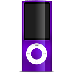 iPod nano purple Icon, iPod nano purple,Apple Product,Hardware