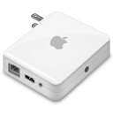 AirPort Express Base Station with AirTunes Icon, AirPort Express Base Station with AirTunes,Chums,Hardware