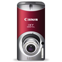 Canon IXY DIGITAL L3 red Icon, Canon IXY DIGITAL L3 red,Chums,Hardware