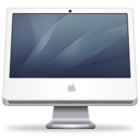 IMac graphite Icon, IMac graphite,Chums,Hardware