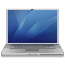 PowerBook G4 blue Icon, PowerBook G4 blue,Chums,Hardware