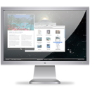 Cinema Display Time Machine Icon, Cinema Display Time Machine,Cinematic Screen,Hardware,http://wvheeswijk.deviantart.com/art/Cinematic-Screen-65133658