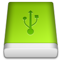 Green USB Icon, Green USB,HardDrives,Hardware,http://HitechLoon.deviantart.com/art/HardDrives-48648221
