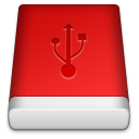 Red USB Icon, Red USB,HardDrives,Hardware,http://HitechLoon.deviantart.com/art/HardDrives-48648221