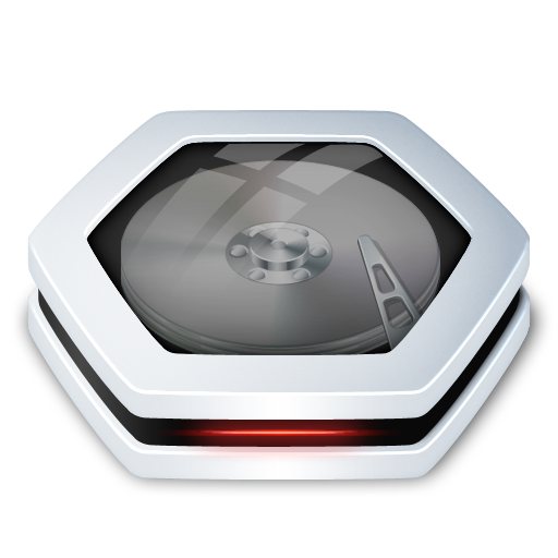 HardDrive v2 Icon, HardDrive v2,Senary Drive,Hardware