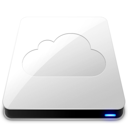 iDisk   White Icon, iDisk   White,Slick Drives - MobileMe,Hardware,http://Thvg.deviantart.com/art/Slick-Drives-MobileMe-99799354