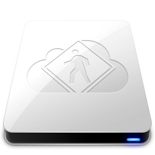 iDisk User   White Icon, iDisk User   White,Slick Drives - MobileMe,Hardware,http://Thvg.deviantart.com/art/Slick-Drives-MobileMe-99799354