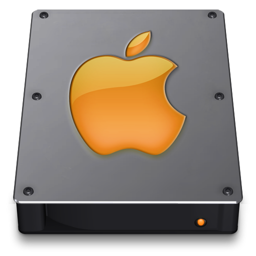 Steel Drive Tangerine Icon, Steel Drive Tangerine,Steel Drives 3.0,Hardware,http://igabapple.deviantart.com/art/Steel-Drives-3-0-95414097