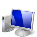 Computer Icon, Computer,Vista Hardware Devices 1,Hardware