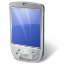 PDA White Icon, PDA White,Vista Hardware Devices 1,Hardware