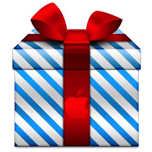 Present Icon, Present,ChristMAC,Holiday