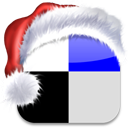 Delicious 128x128 Icon, Delicious 128x128,Christmas Social Bookmark,Holiday,