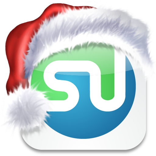 Stumbleupon 512x512 Icon, Stumbleupon 512x512,Christmas Social Bookmark,Holiday,