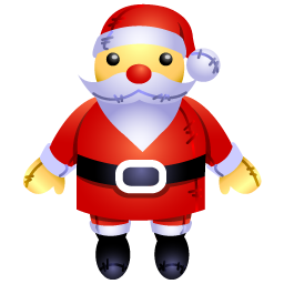 Santa Icon, Santa,Christmas,Holiday