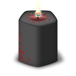 Gotic Candle Icon, Gotic Candle,Divali,Holiday