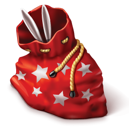 bag with gifts Icon, bag with gifts,Easy New Year,Holiday