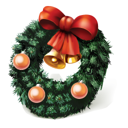 christmas wreath Icon, christmas wreath,Easy New Year,Holiday