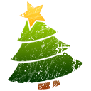 Litho Christmas Tree Icon, Litho Christmas Tree,Happy Holidays 2005,Holiday,