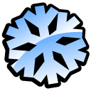 Smoothicon Snowflake Icon, Smoothicon Snowflake,Happy Holidays 2005,Holiday,