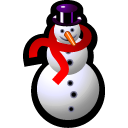 Snowman Icon, Snowman,Happy Holidays 2005,Holiday,